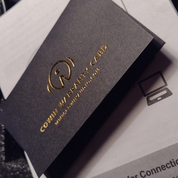 Cowin E7 Wireless Headphones - Black NWT - Picture 3 of 5